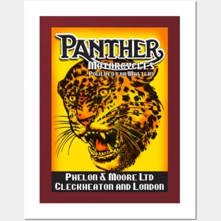 PANTHER MOTORBIKES Posters and Art